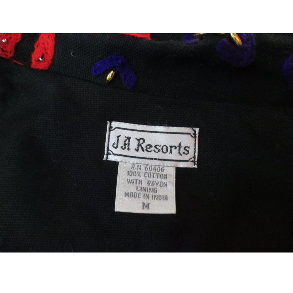 SOLD.   J A Resorts Duster Lagen Jacket Boho #E10 - Picture 8 of 8